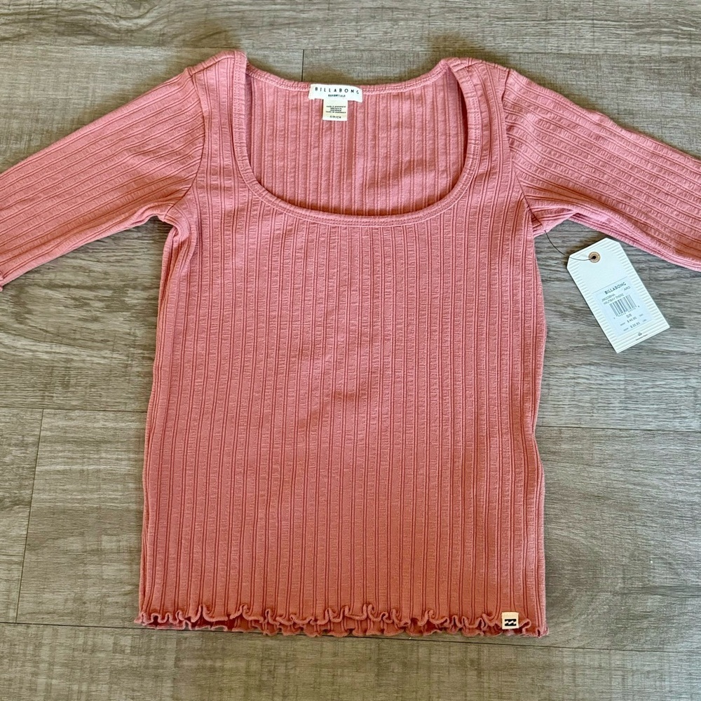NWT Billabong Mauve Shirt ~ Size S